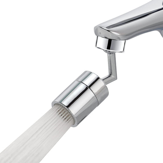 720 Degree Swivel Sink Faucet Aerator Splash Filter Faucet, Dual Water Function Kitchen Faucet Aerator, 720° Big Angle Swivel Faucet Aerator Sink Face Wash Attachment-Male